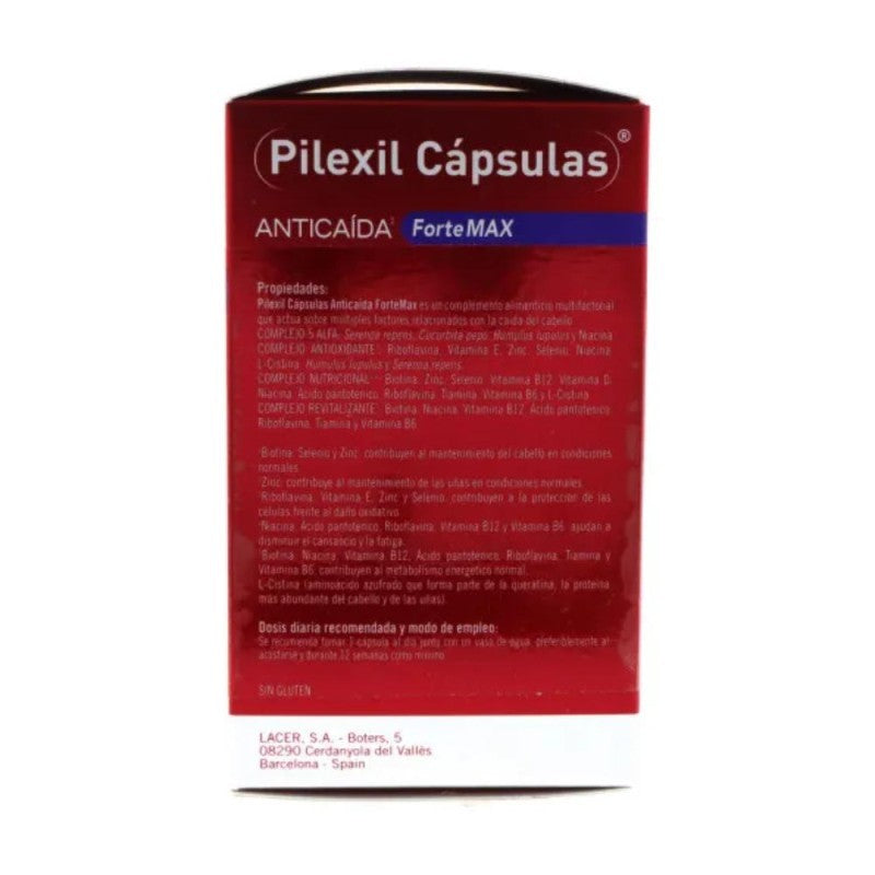 Pilexil Anticaída Forte Max Duplo 2x60 Cápsulas-2
