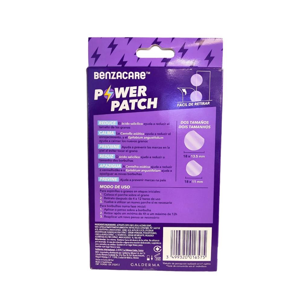 Benzacare Power Patch 36 Parches-3