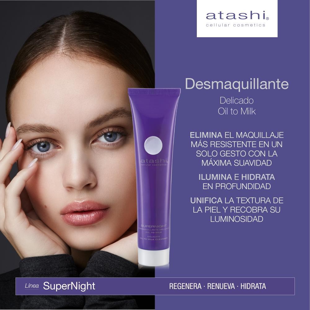 ATASHI Supernight Desmaquillante Aceite-Leche 75 ml-3