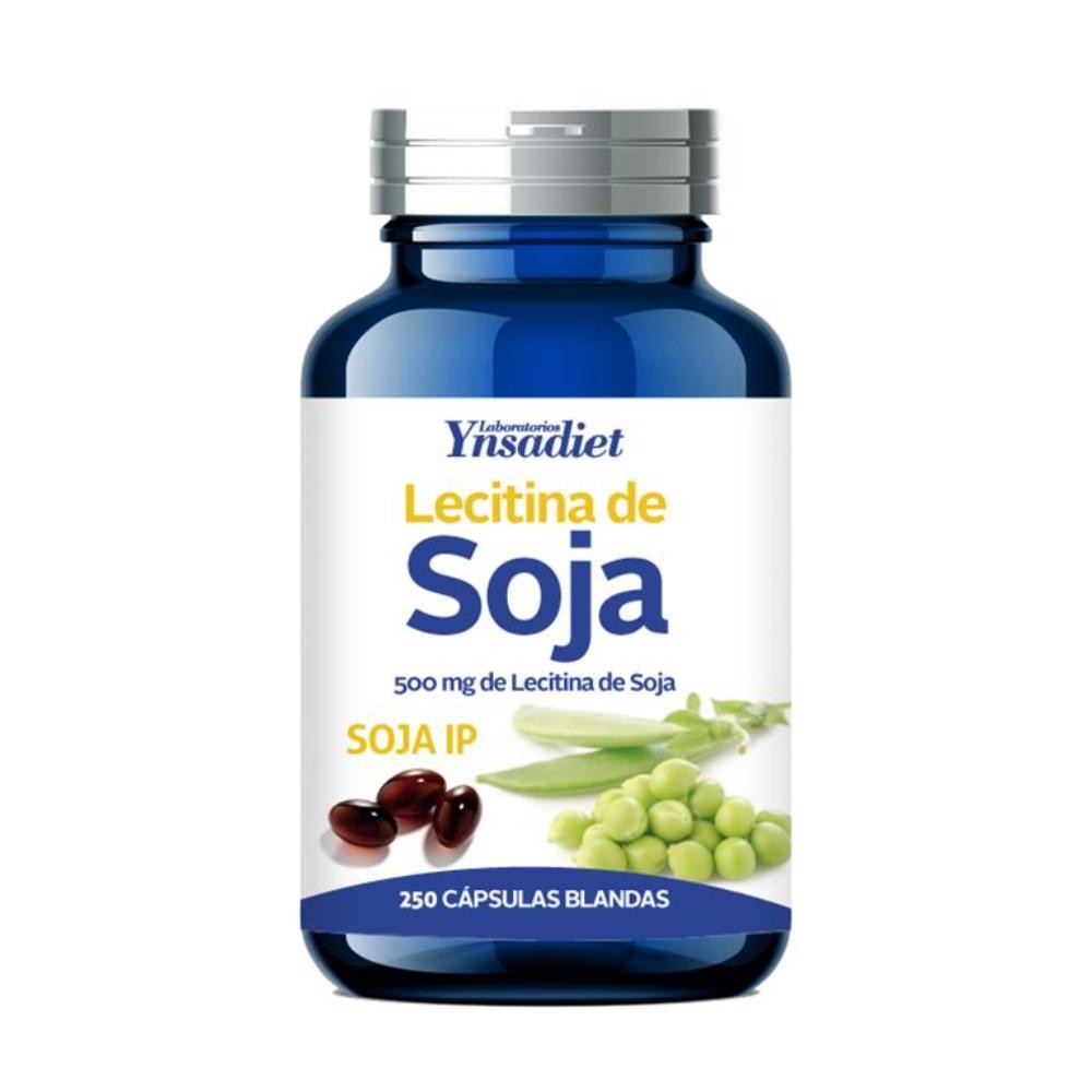 Hijas Del Sol Lecitina de Soja 500 mg 250 Perlas-1