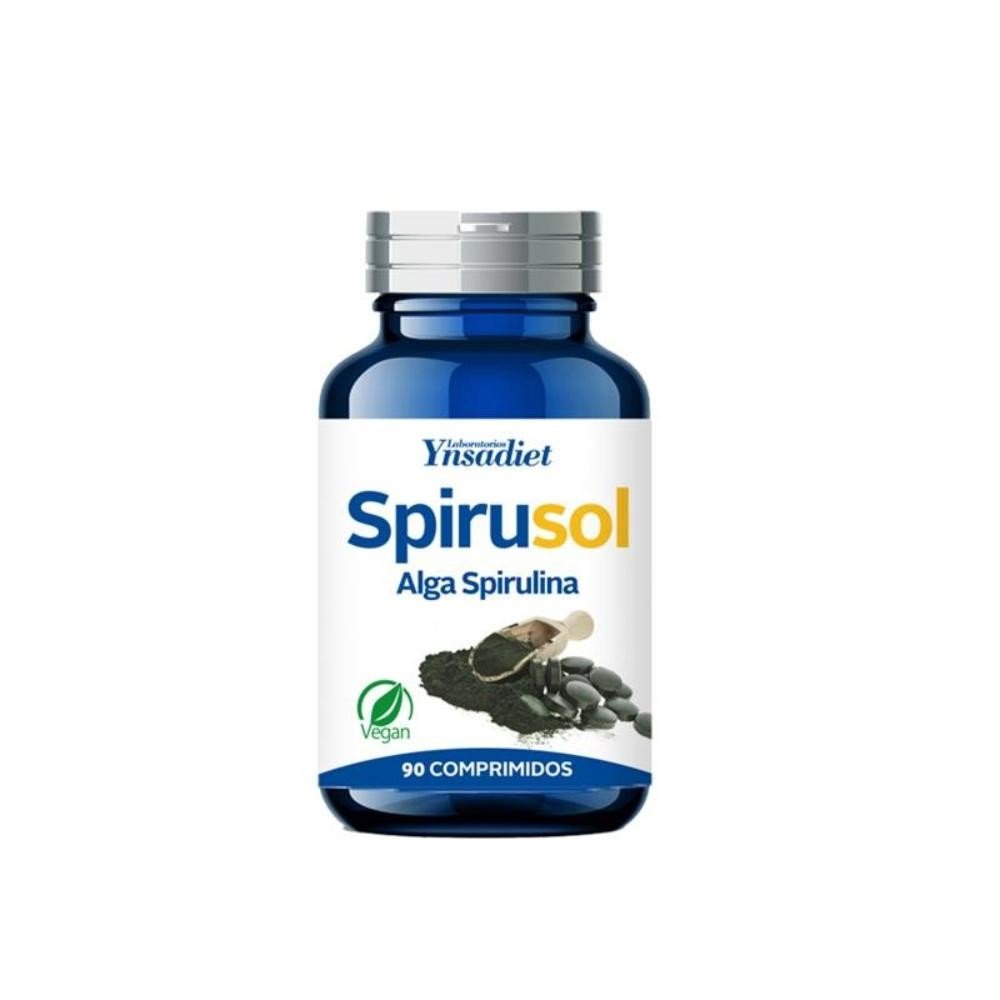 Ynsadiet Spirusol + Vitamina B12 90 Comprimidos-2