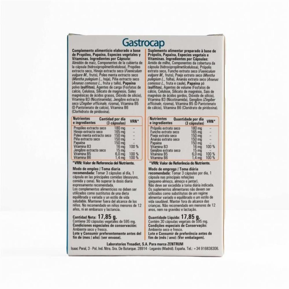 Zentrum Gastrocap 30 Cápsulas-2