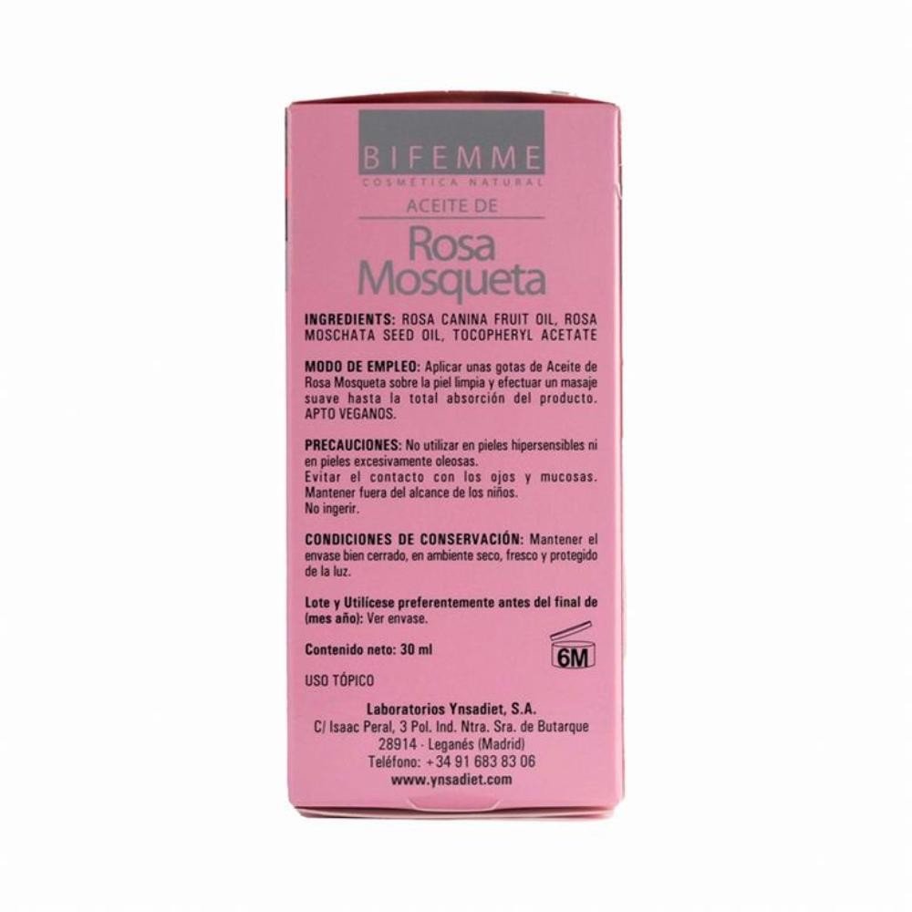 Bifemme Aceite de Rosa Mosqueta 100% Puro y Natural 30 ml-2