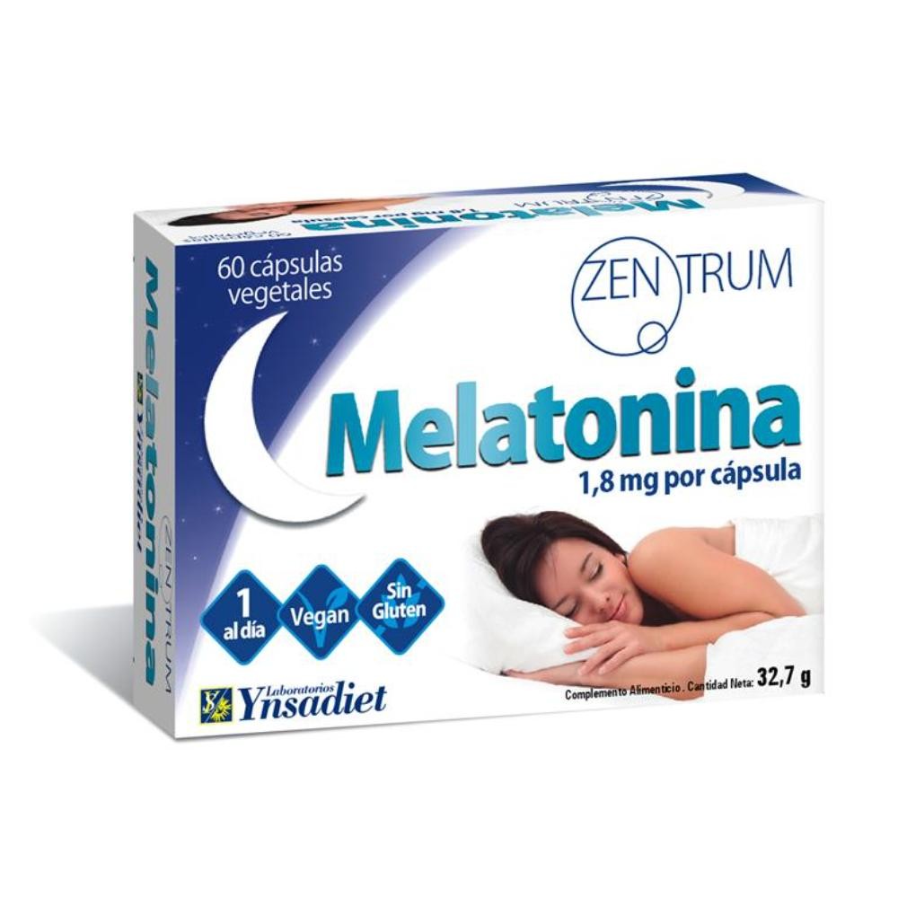 Zentrum Melatonina 1,8 Mg 60 Cápsulas Vegetales-1