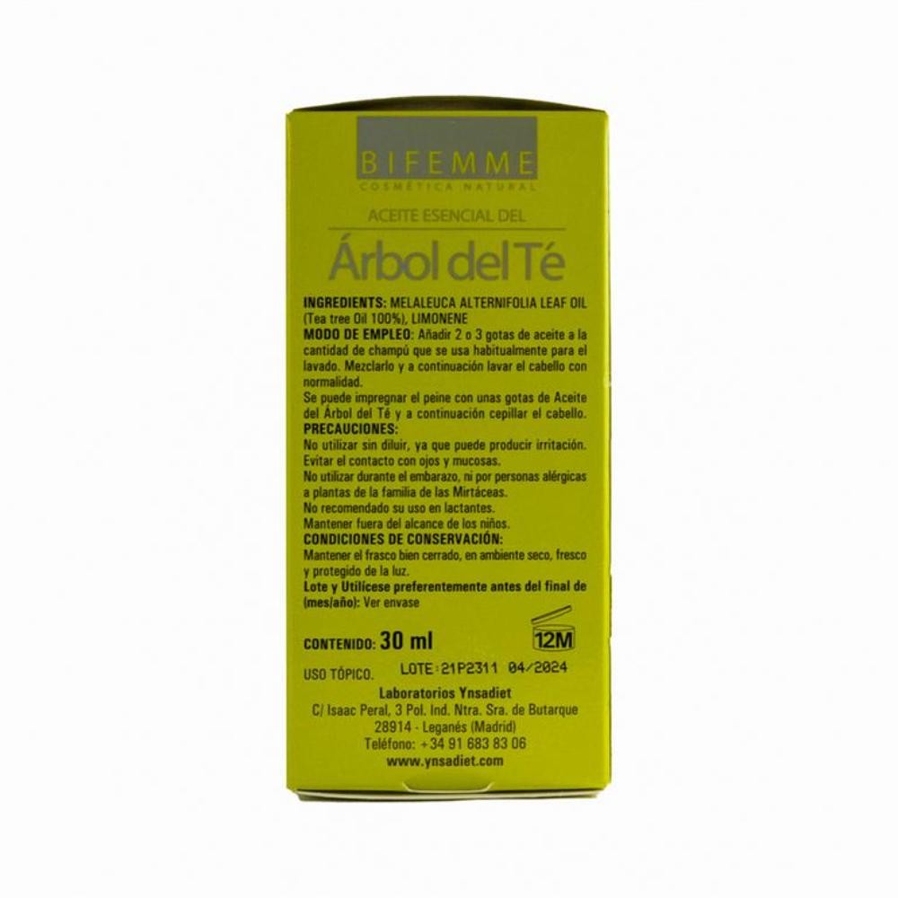 Bifemme Aceite Esencial de Árbol del Té 100% Puro 30 ml-2