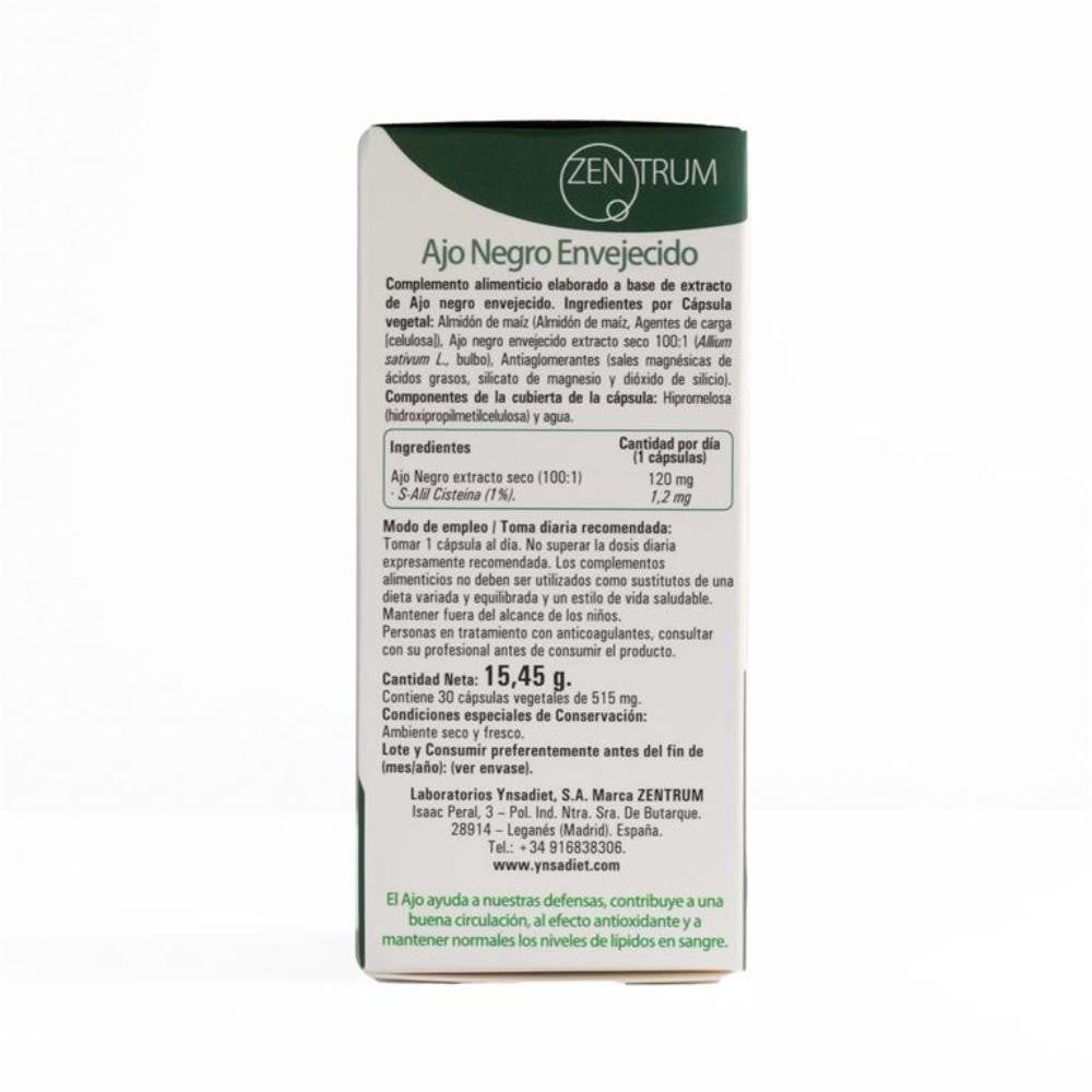 Zentrum Ajo Negro Forte 30 Cápsulas-2