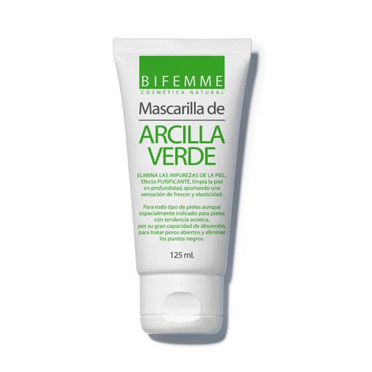 Bifemme Mascarilla de Arcilla Verde 125 ml-1