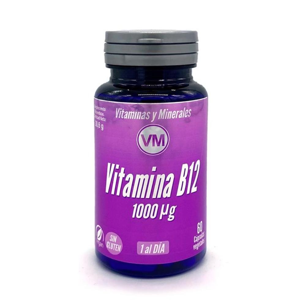 Vitaminas y Minerales Vitamina B12 60 Cápsulas-1
