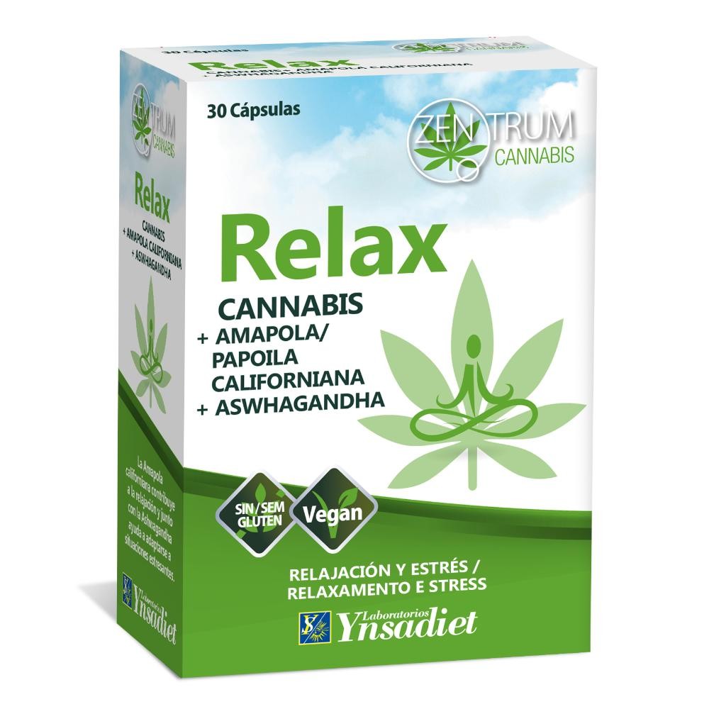 Zentrum Relax Cannabis 30 Cápsulas-1