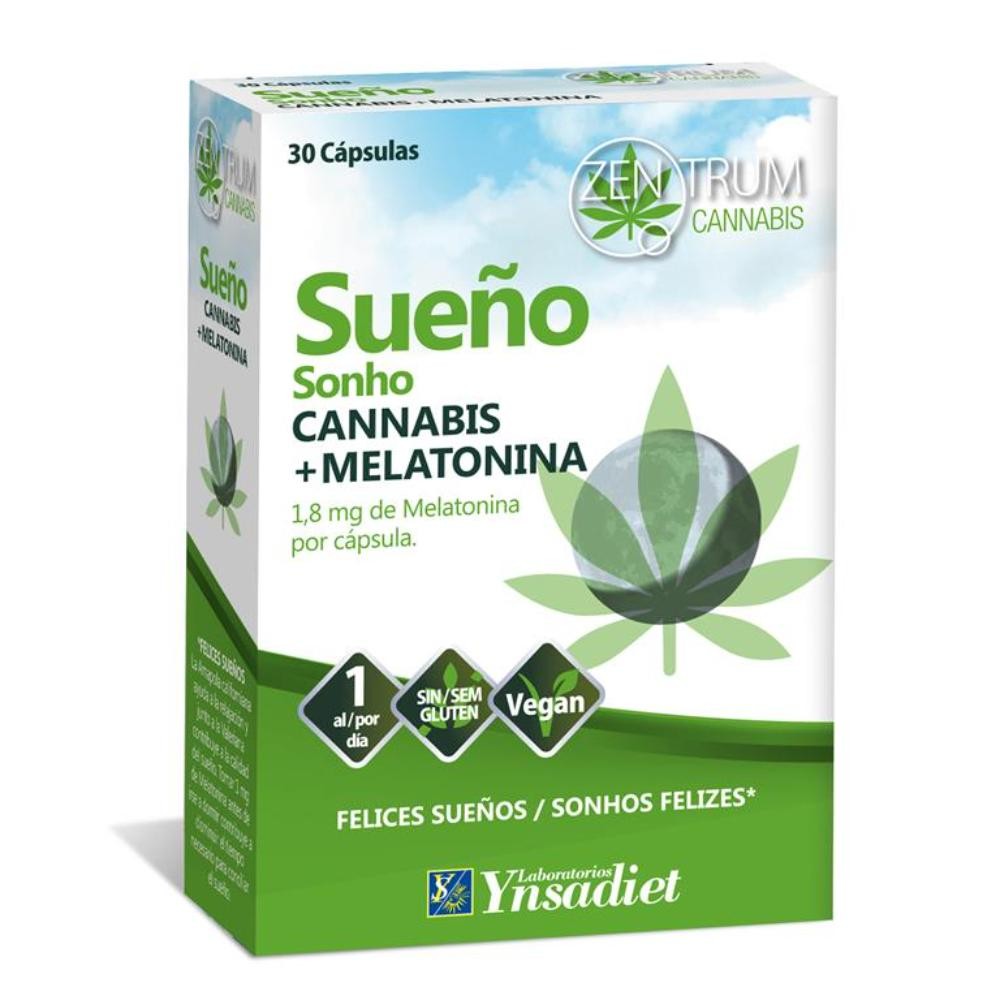 Zentrum Sueño Cannabis 30 Cápsulas-1