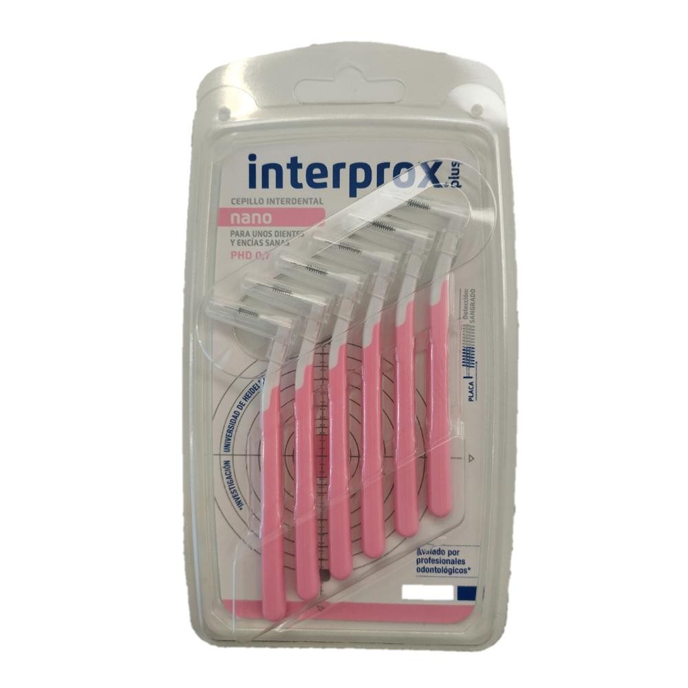 INTERPROX PLUS Cepillo Interproximal Nano 0.7 x6-1