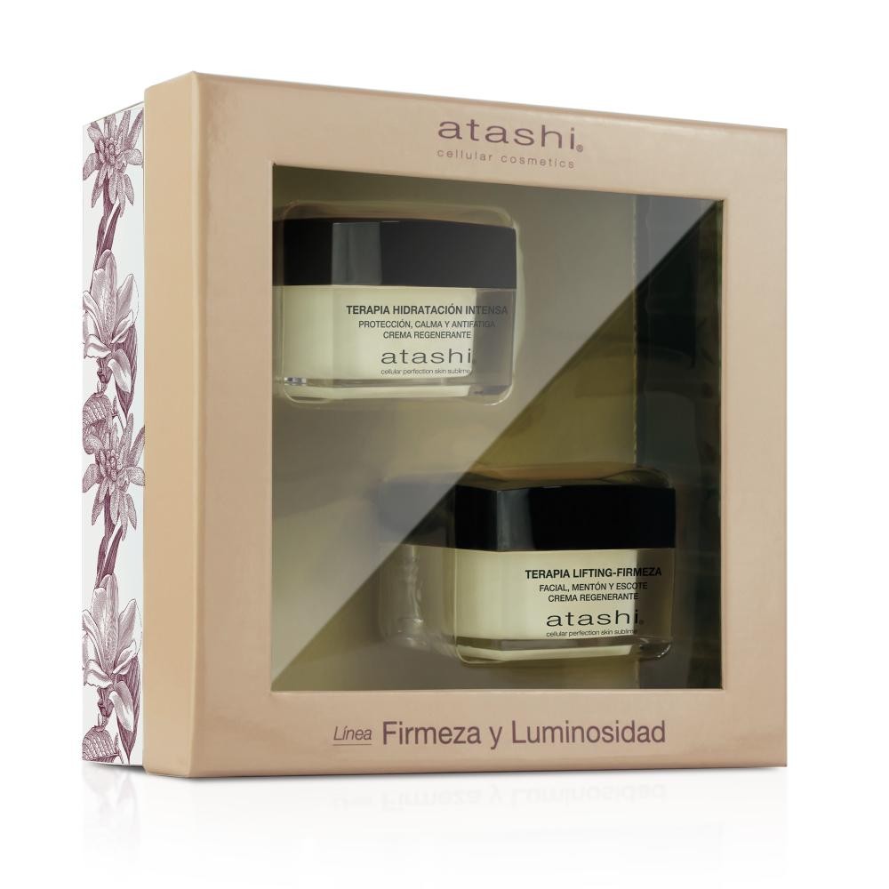 ATASHI Cofre Terapia Crema Hidratación Intensa 50 ml + Crema Lifting-Firmeza 50 ml-1