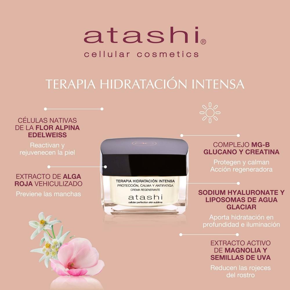 ATASHI Cofre Terapia Crema Hidratación Intensa 50 ml + Crema Lifting-Firmeza 50 ml-5
