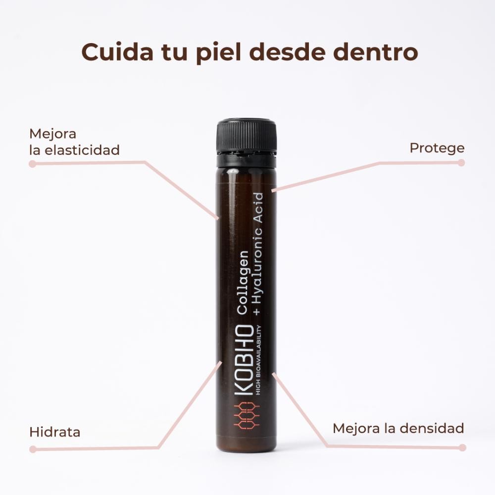 Kobho Labs Colágeno + Ácido Hialurónico 20 Viales-2