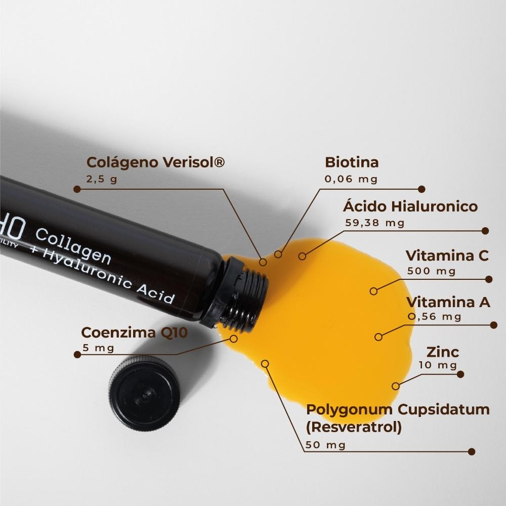 Kobho Labs Colágeno + Ácido Hialurónico 20 Viales-12