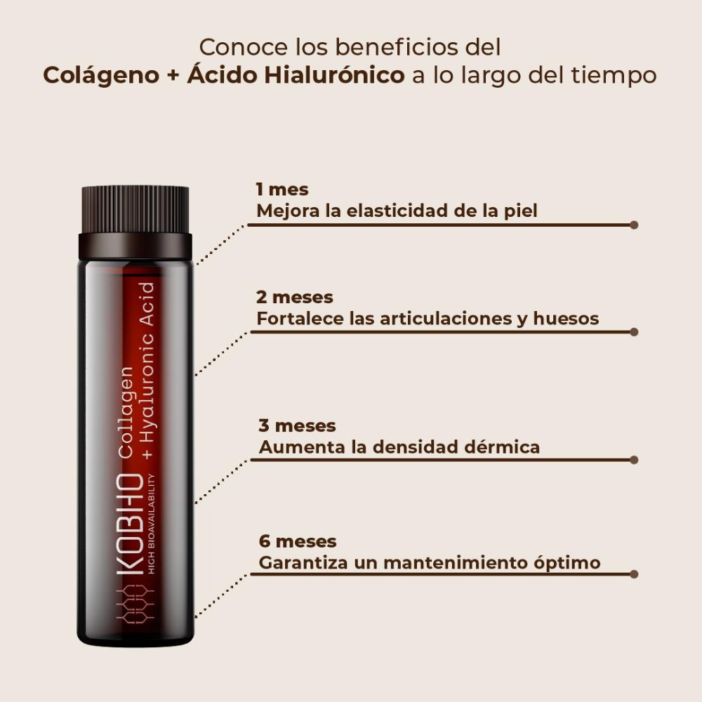 Kobho Labs Colágeno + Ácido Hialurónico 20 Viales-15