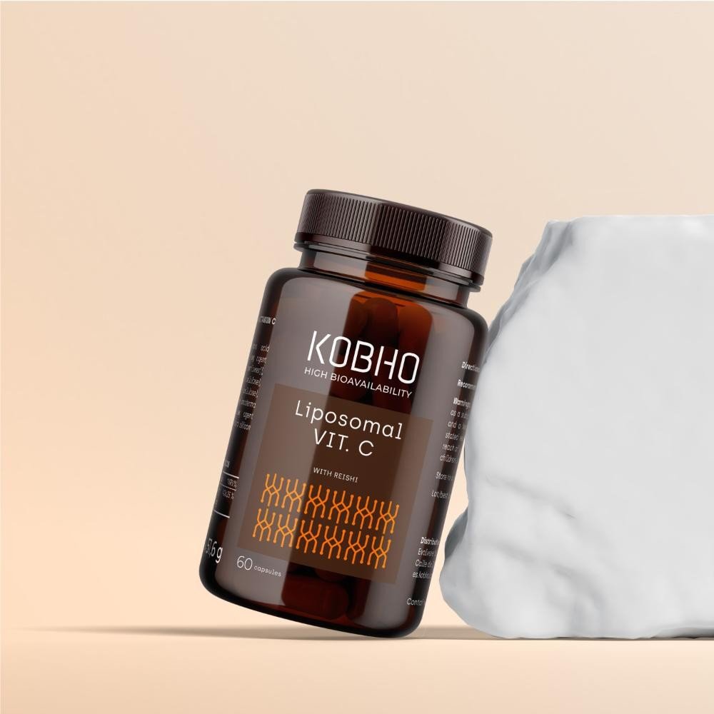 Kobho Labs Liposomal Vit. C 60 Cápsulas-6