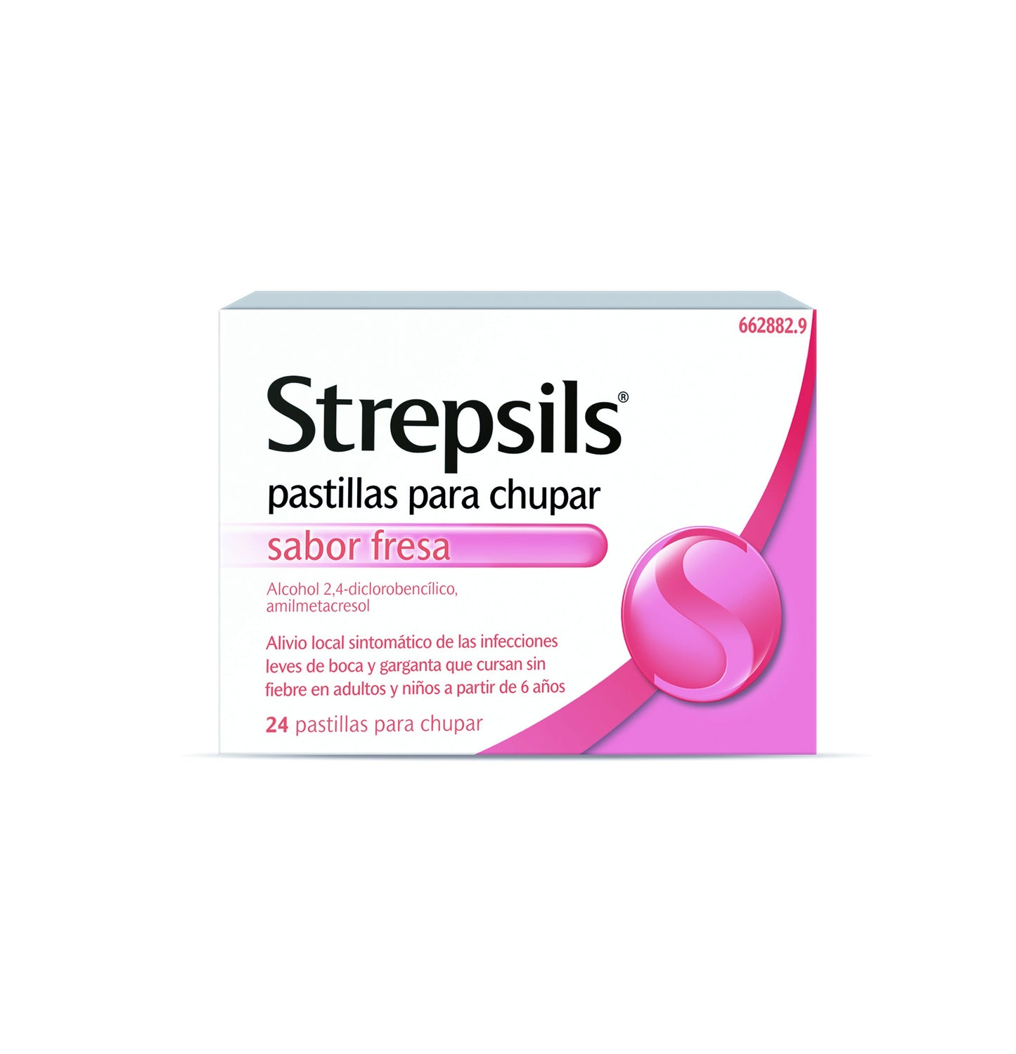 STREPSILS Fresa 24 Pastillas para chupar-1
