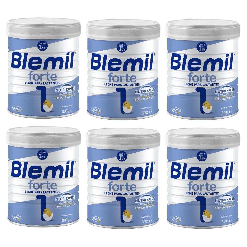 BLEMIL Forte 1 Leche para Lactantes PACK 6x800gr-1