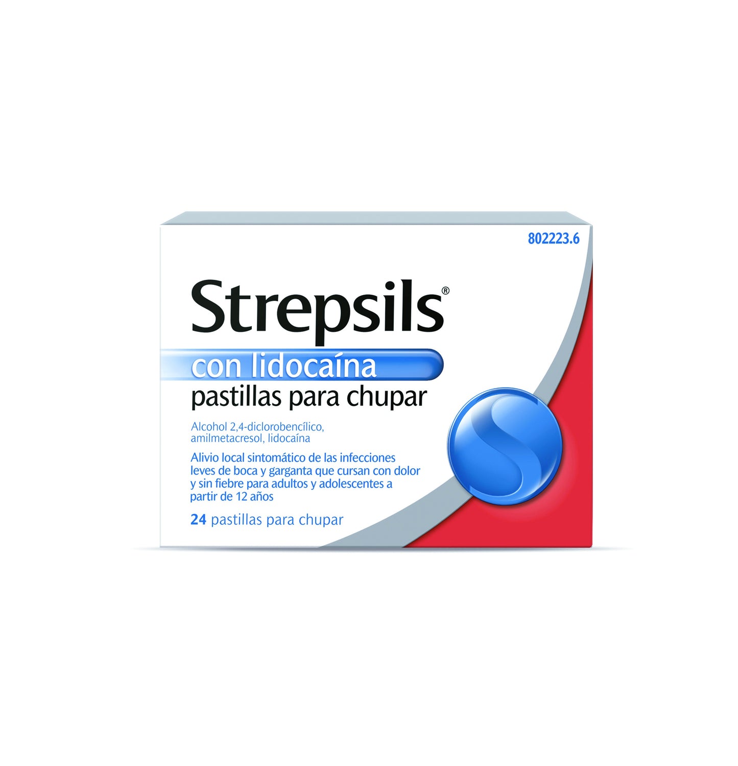 STREPSILS Lidocaina 24 Pastillas para chupar-1