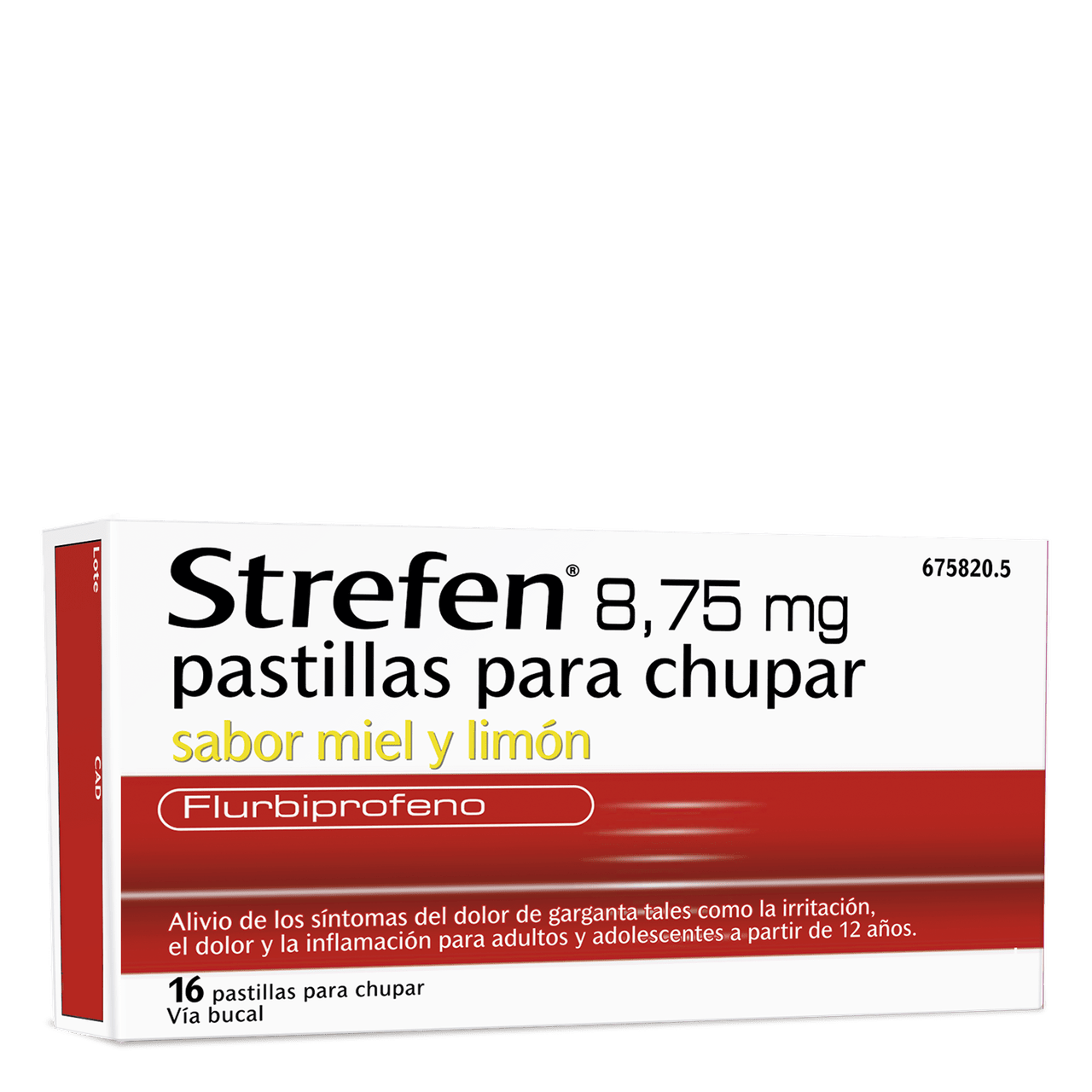 STREFEN Miel-Limón 8.75 MG 16 Pastillas-1