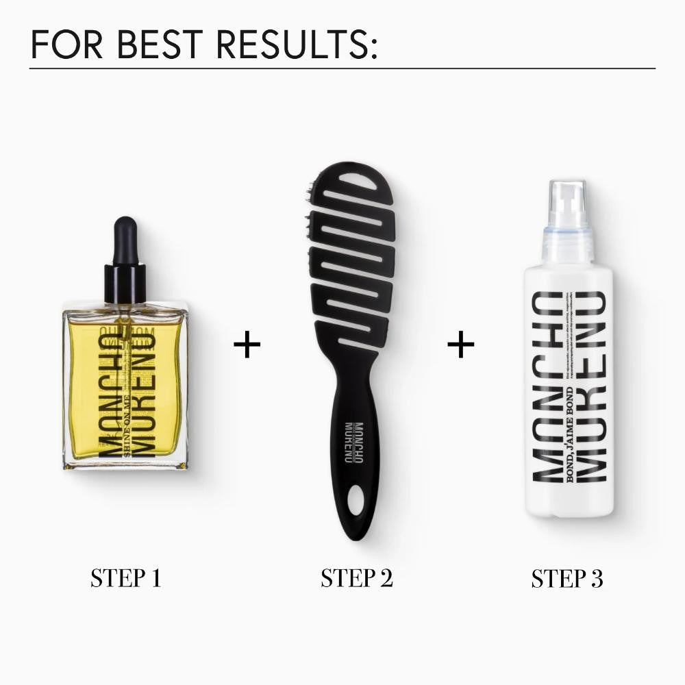 Moncho Moreno Mini Magic Brush Negro 1 ud-4