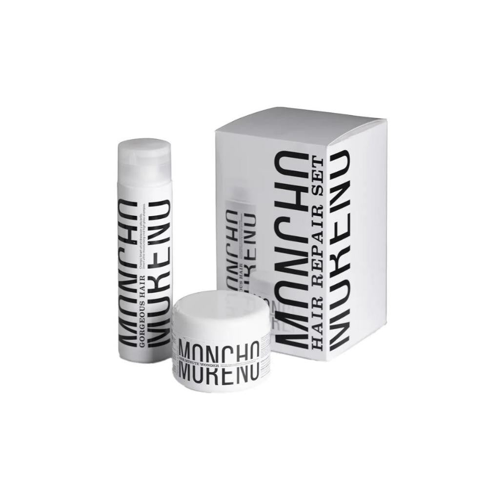 Moncho Moreno Pack Champú Gorgeous Hair 250 ml + Mascarilla One Minute Wonder 250 ml-1
