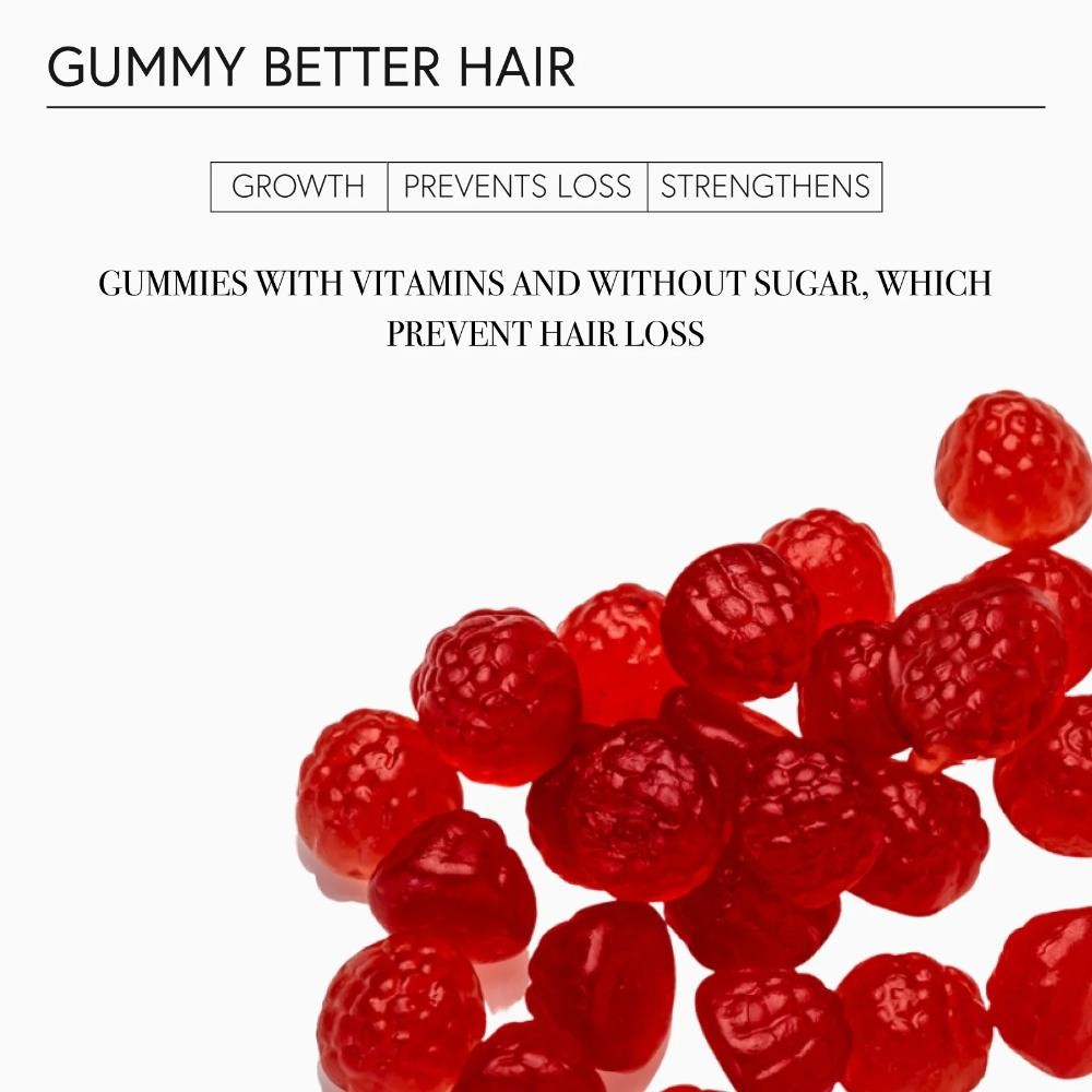 Moncho Moreno Gummy Better Hair 60 uds-2