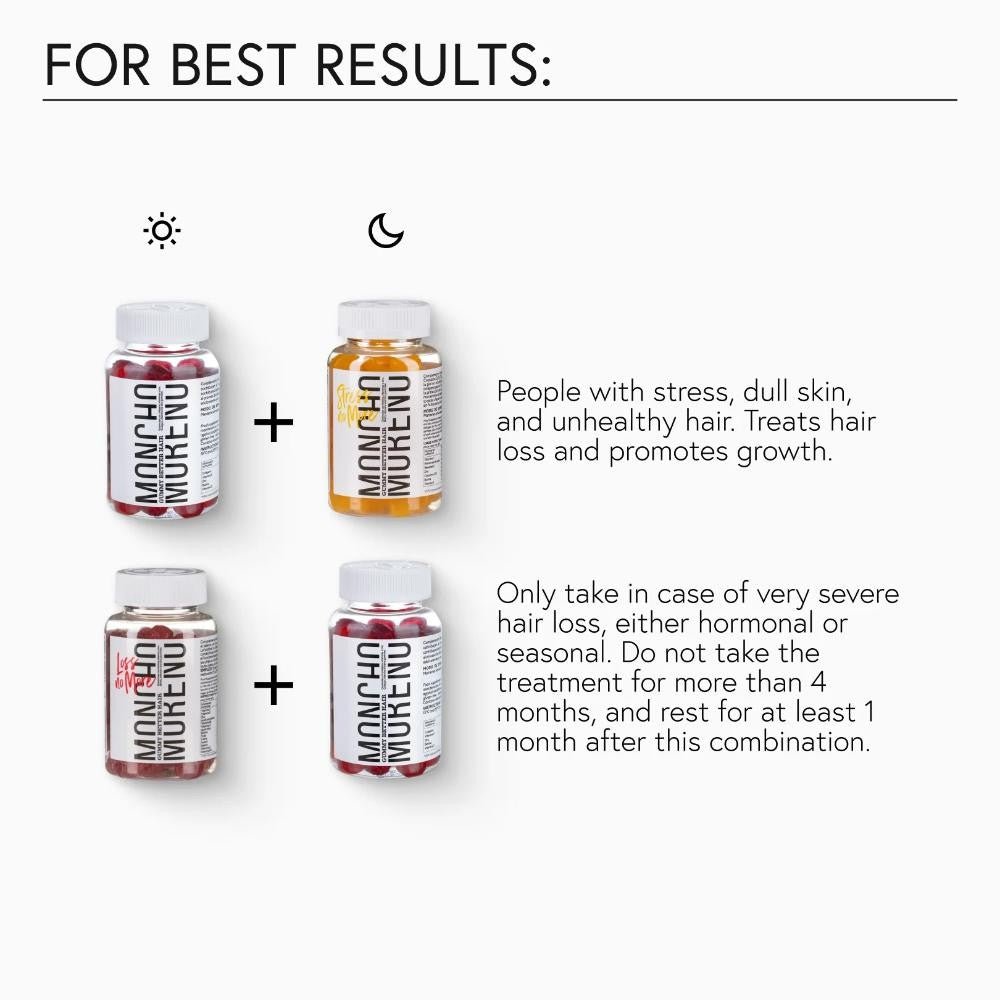 Moncho Moreno Gummy Better Hair 60 uds-4