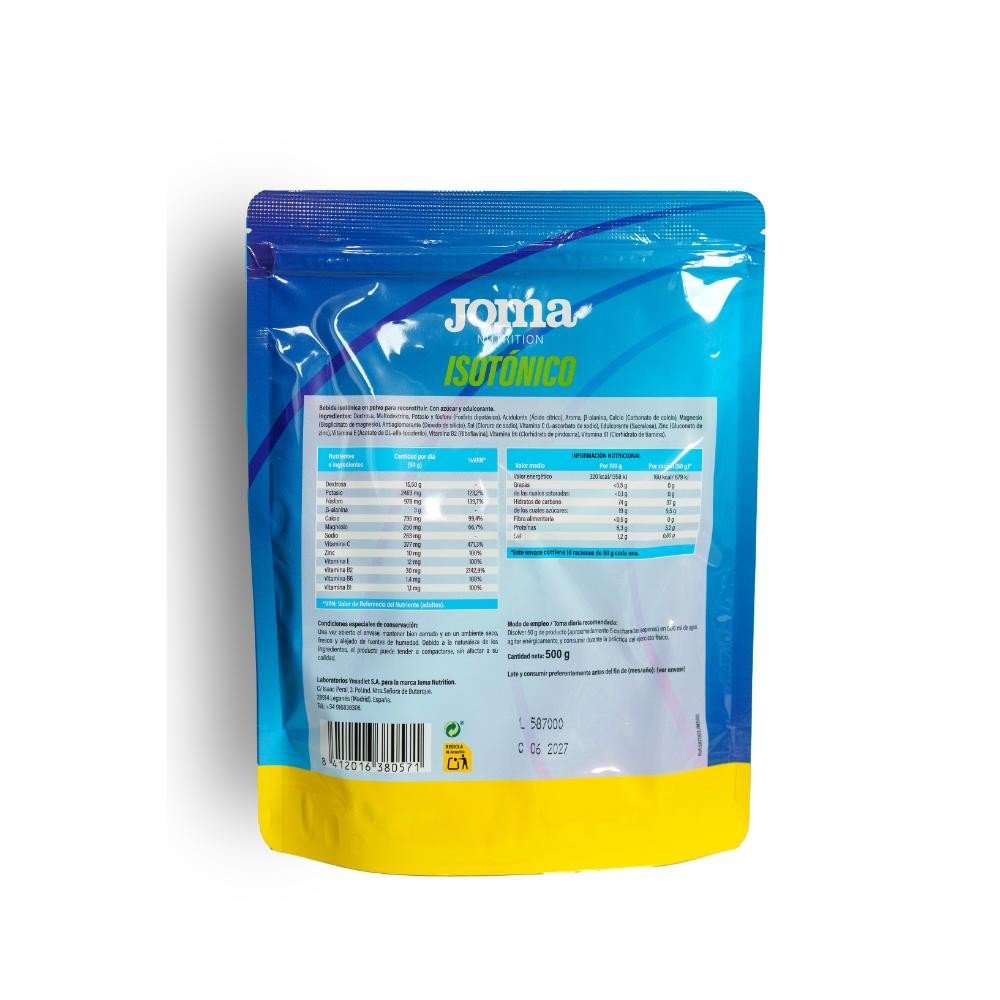 Joma Nutrition Isotónico Limón 500 g-2