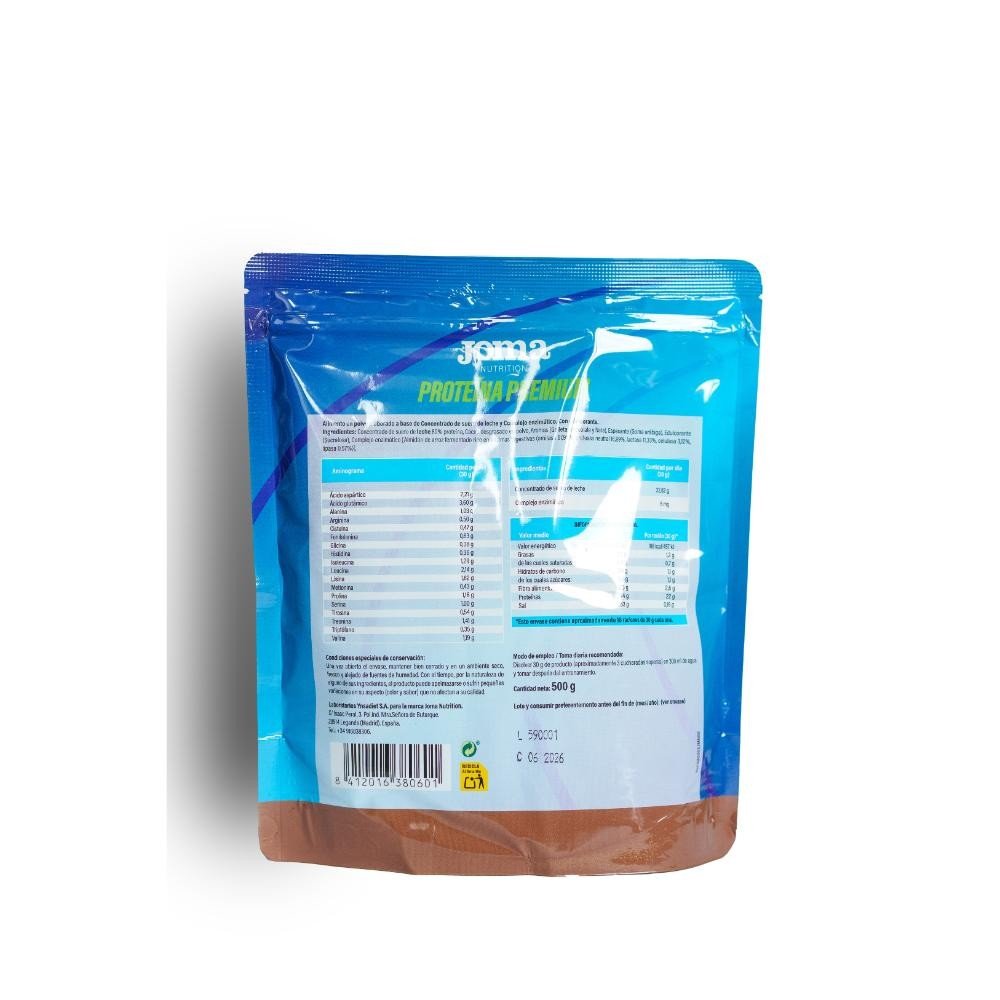 Joma Nutrition Proteína Premium Chocolate 500 g-2