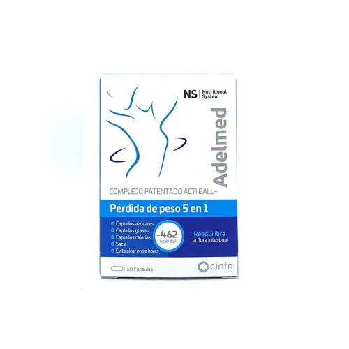 Nutritional System NS Adelmed Complemento Alimenticio 60 cápsulas-1