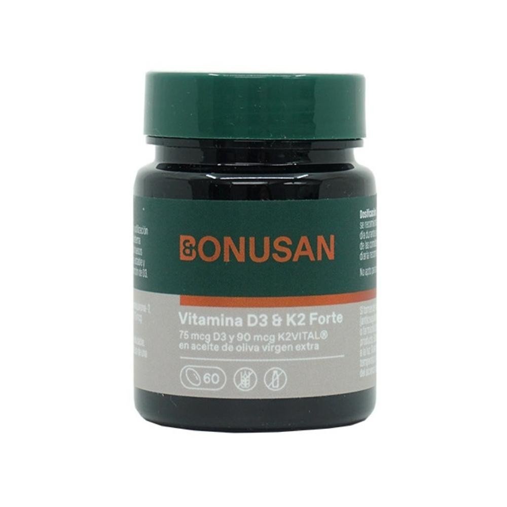 Bonusan Vitamina D3 & K2 Forte 60 Cápsulas-1