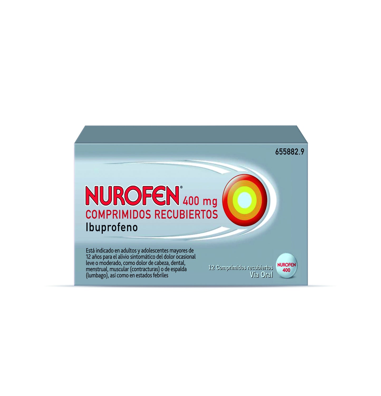 NUROFEN 400MG 12 Comprimidos Recubiertos-1