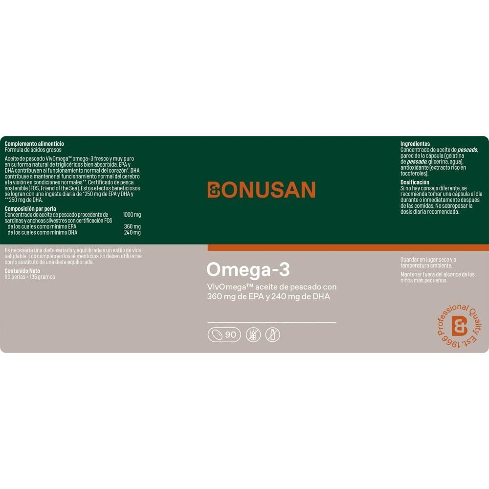 Bonusan Omega-3 90 Cápsulas-2