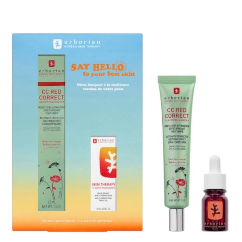 Erborian Kit Skin Therapy 10 ml + CC Red Correct 45 ml-2