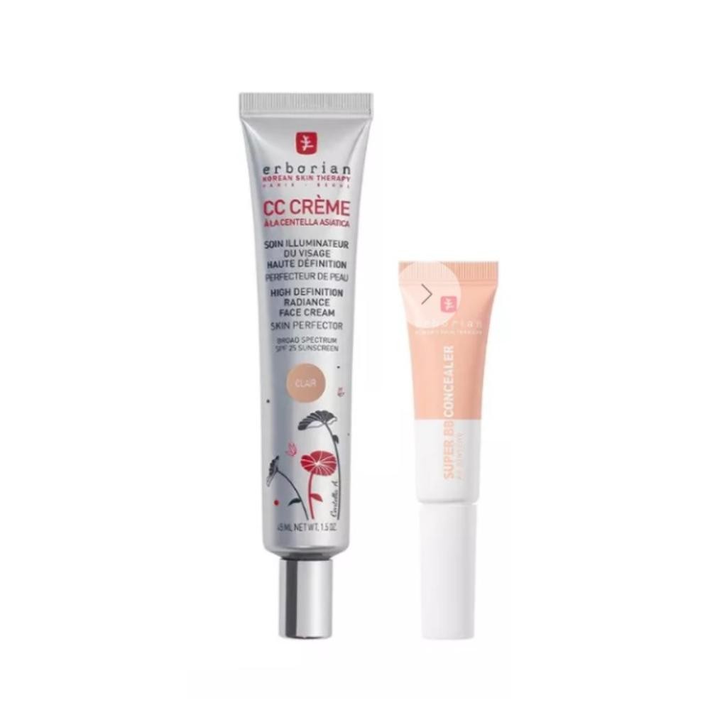 Erborian Kit CC Crème Clair 45 ml + Super BB Concealer Clair 10 ml-2