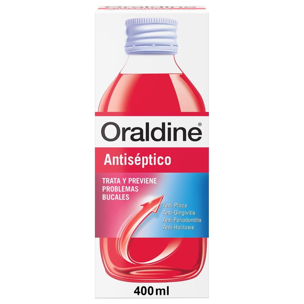 ORALDINE Antiséptico Colutorio Bucal 400ml-1