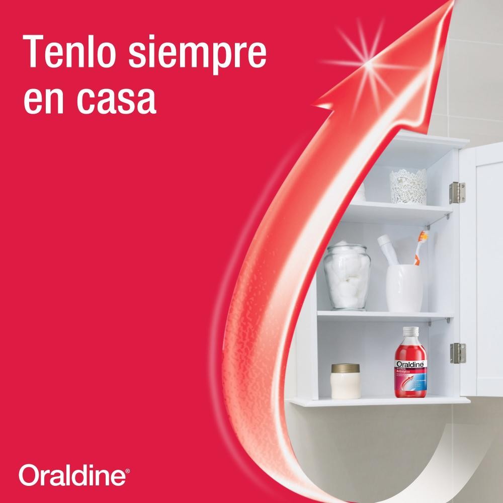ORALDINE Antiséptico Colutorio Bucal 400ml-3