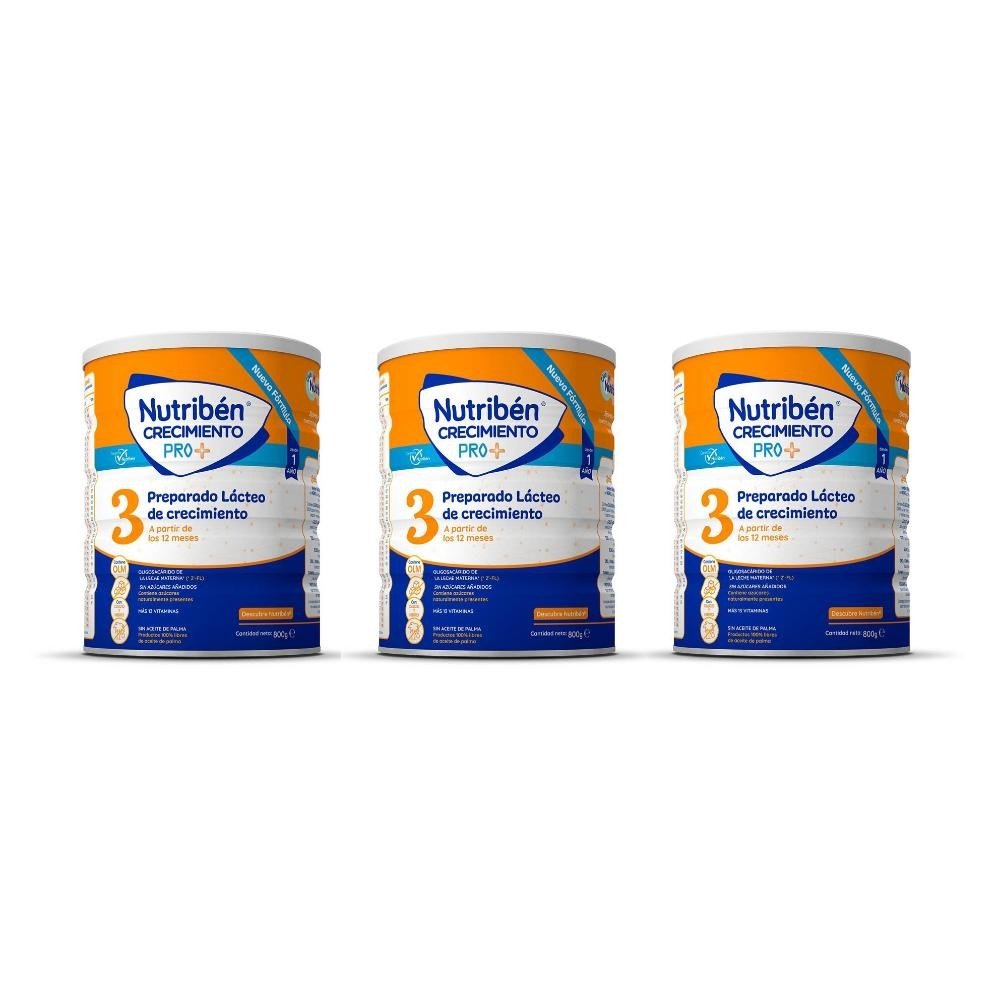 NUTRIBÉN Crecimiento Pack 3x800G-1