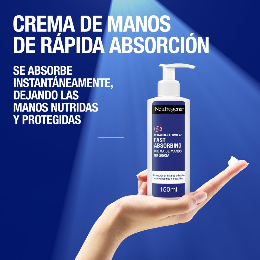 NEUTROGENA Crema de Manos Rápida Absorción 150ml-2