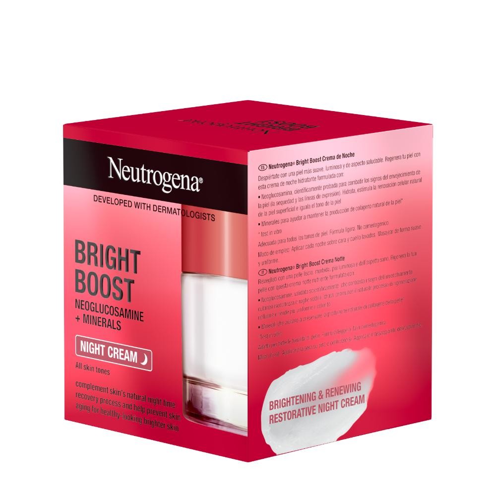 NEUTROGENA Bright Boost Crema de Noche 50ml-12