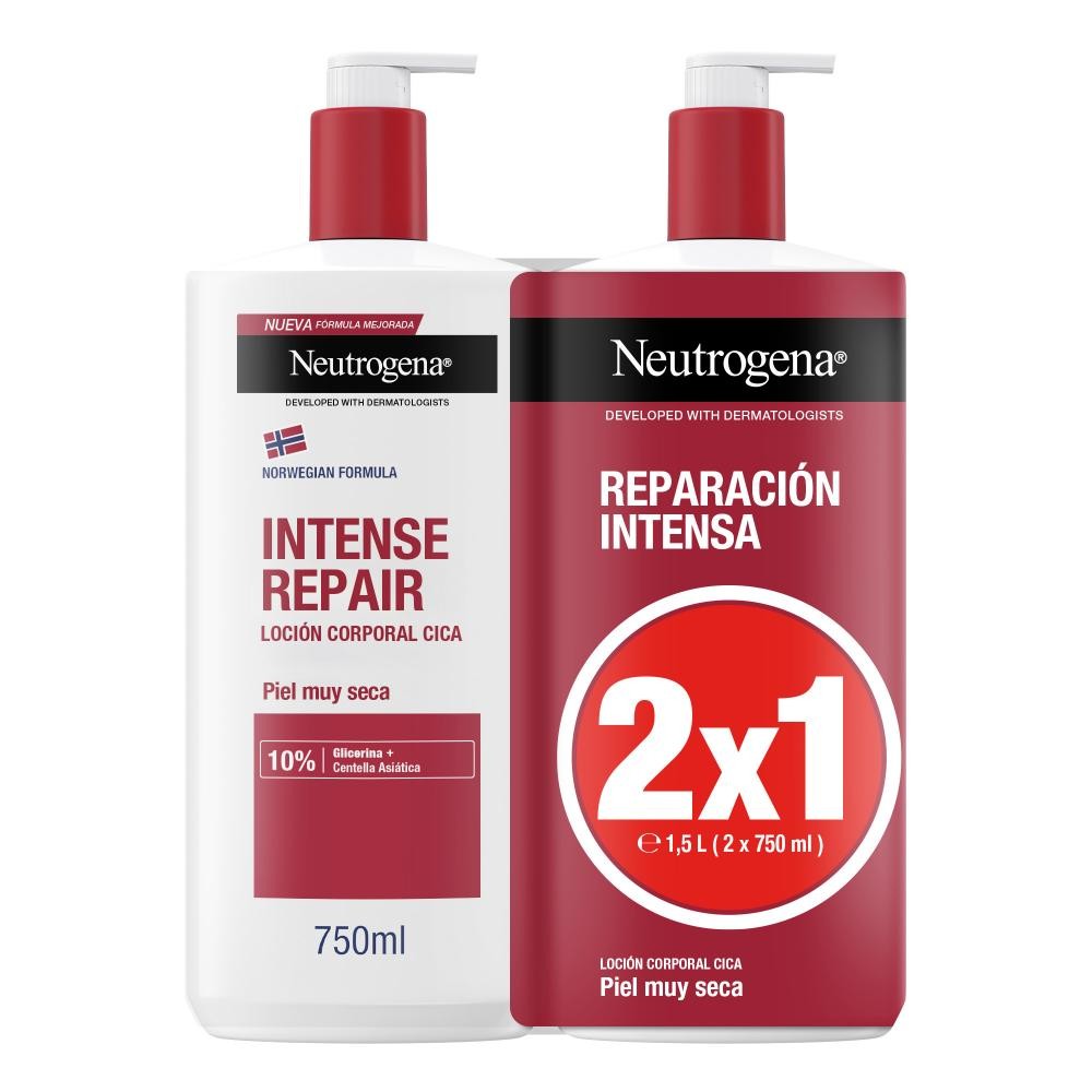 NEUTROGENA Loción Corporal Reparación Intensiva 2x750ml-1