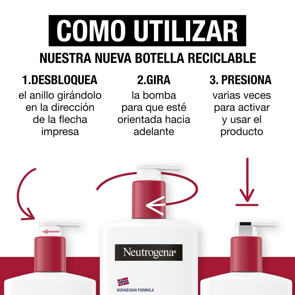 NEUTROGENA Loción Corporal Reparación Intensiva 2x750ml-5