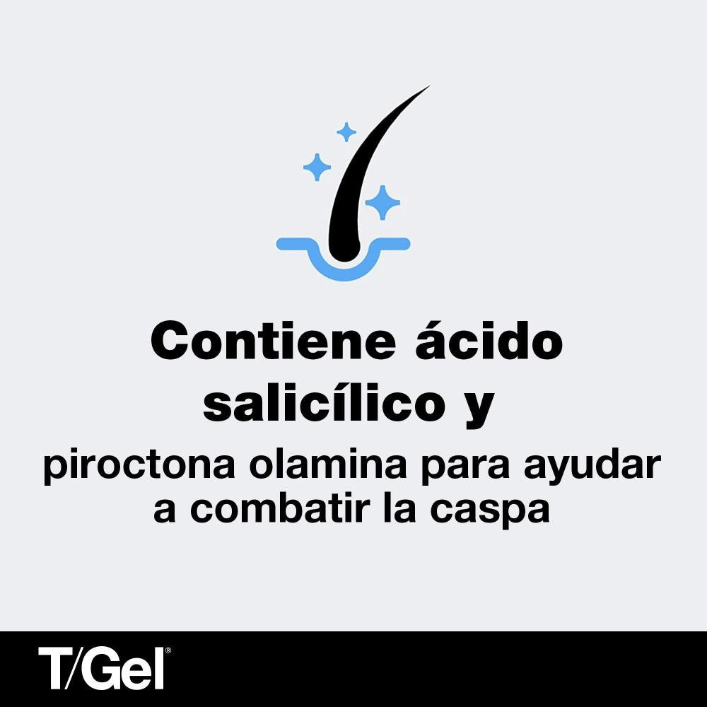 Neutrogena T/Gel Champú Anticaspa Normal-Seco Lote 2 X 250 ml-4