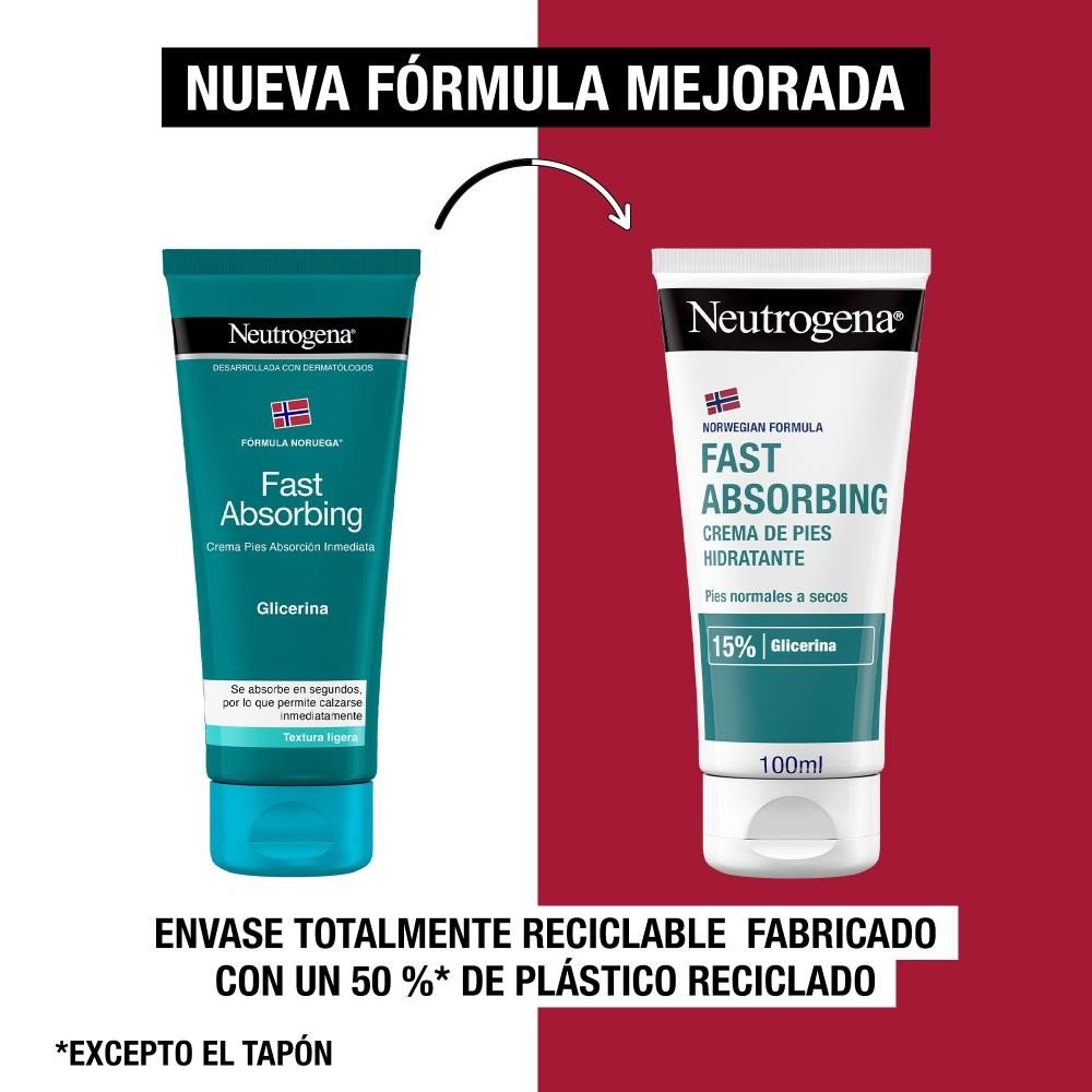 NEUTROGENA Crema Pies Absorción Inmediata DUPLO 2x100ml-7