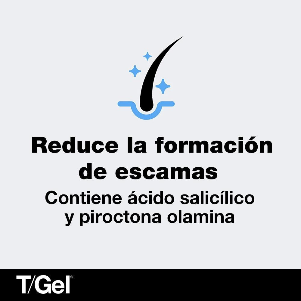 Neutrogena T/Gel Champú Anticaspa Normal-Graso Lote 2 X 250 ml-10
