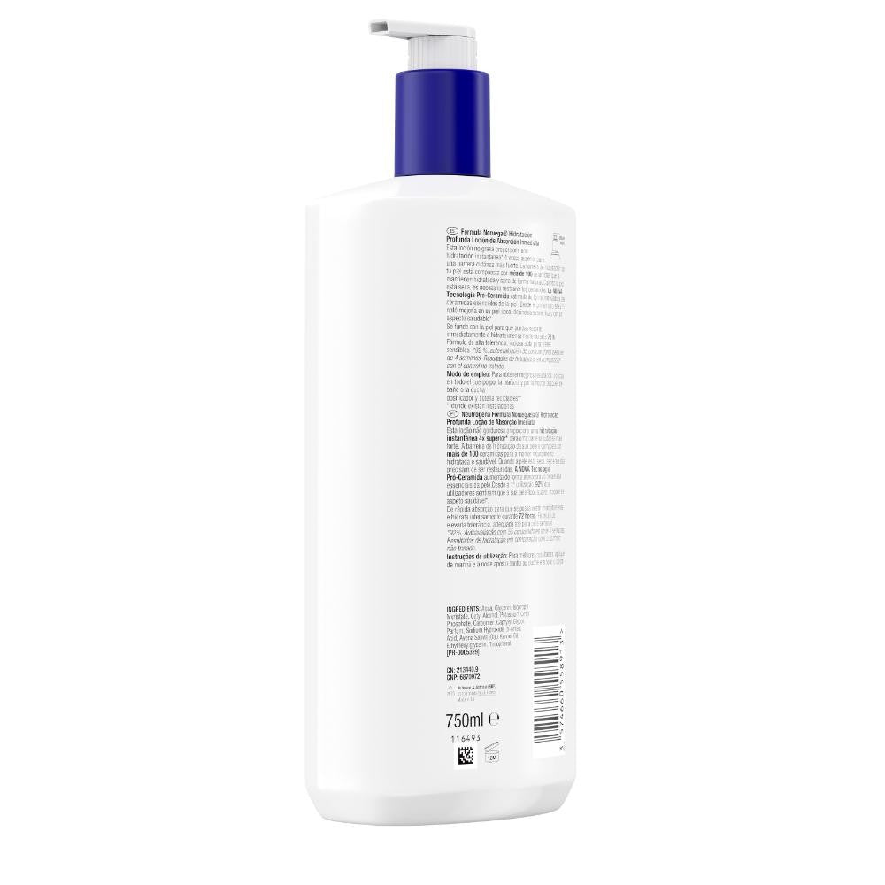NEUTROGENA Loción Hidratación Profunda Piel Seca 750ml-11