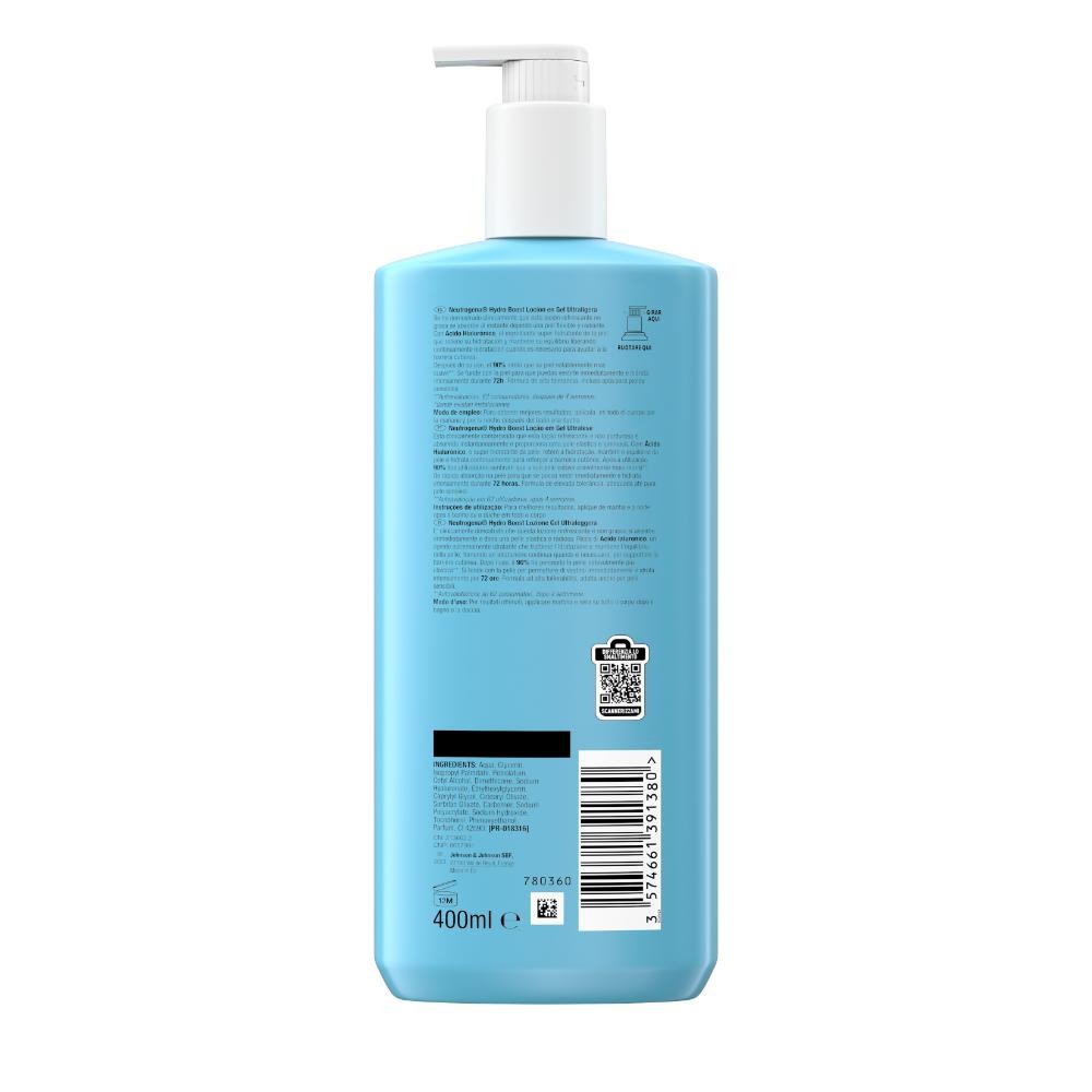 NEUTROGENA Hydro Boost Loción Corporal Hidratante Gel 400ml-9