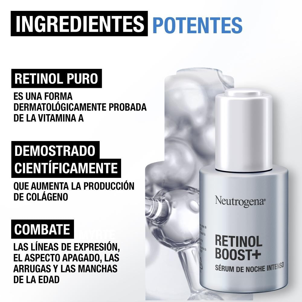 NEUTROGENA Retinol Boost Sérum Intenso Noche 30 ml-5